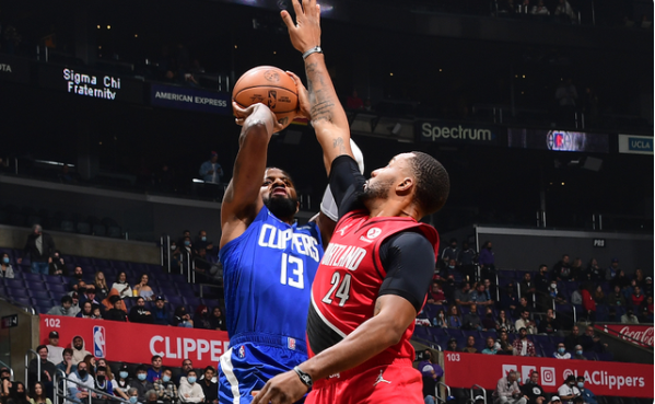  保罗乔治全面发挥快船力克爵士保希望  